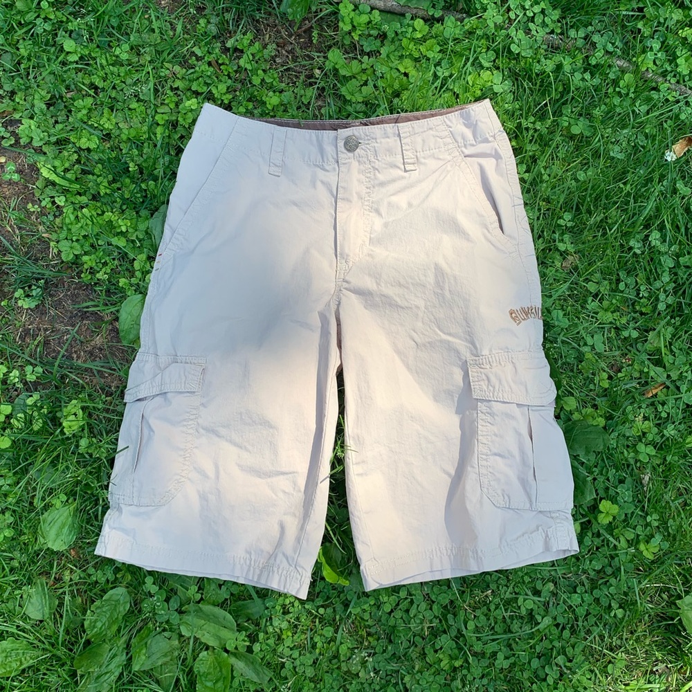 Khaki Cargo Shorts